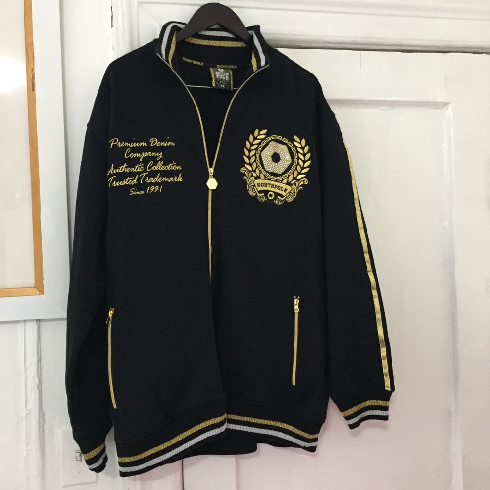 Southpole Black Sweatshirt Hoodie XL